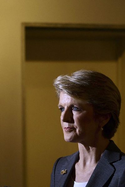 Australian FM Julie Bishop Will Visit Hong Kong, South Korea and Japan